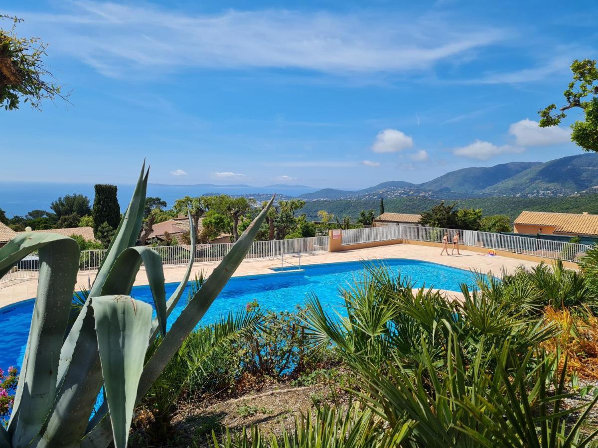 Bel Appartement Renove, Avec Terrasse Et Piscine La Croix-Valmer Exterior foto